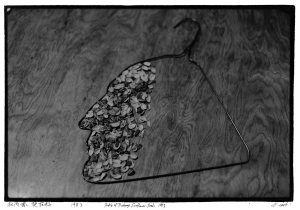 Ai Weiwei&#039;s &#039;Profile of Duchamp, Sunflower Seeds&#039; 1983.
