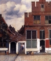 Johannes Vermeer's 'The Little Street.'