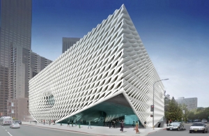 A rendering of The Broad, Los Angeles.