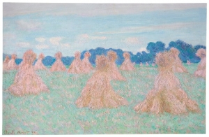 Monet&#039;s &quot;Les demoiselles de Giverny,&quot; from 1894.