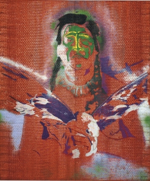 Sigmar Polke&#039;s &#039;Indian with Eagle.&#039;