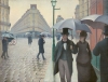 Gustave Caillebotte's 'Paris Street, Rainy Day,' 1877.