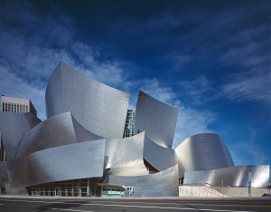 Frank Gehry&#039;s Walt Disney Concert Hall.