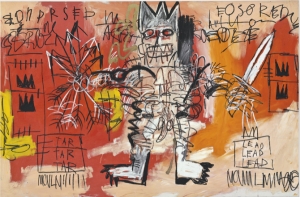 Jean-Michel Basquiat&#039;s &#039;Untitled,&#039; 1981 sold for $34.9 million.