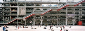 The Centre Pompidou, Paris.