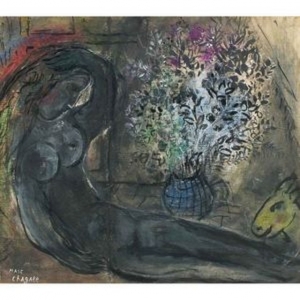 Marc Chagall&#039;s &#039;Le Nu au Bouquet,&#039;