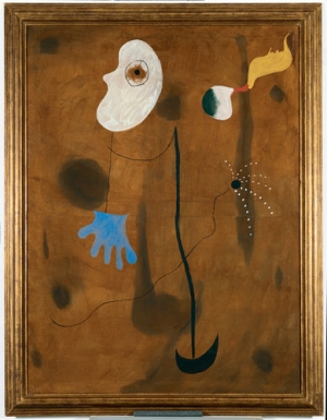 A 1925 painting by Joan Miro.