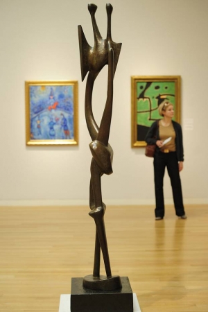 Henry Moore&#039;s &#039;Standing Figure,&#039; 1950.