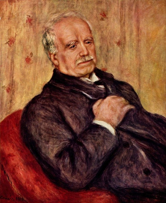 Pierre-Auguste Renoir&#039;s &#039;Paul Durand-Ruel,&#039; 1910.