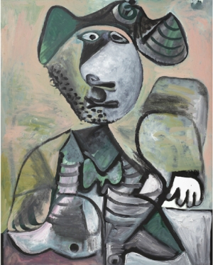 Picasso&#039;s &quot;Homme Assis&quot;