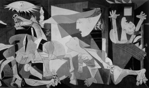 Picasso painted &#039;Guernica&#039; in the Left Bank studio.