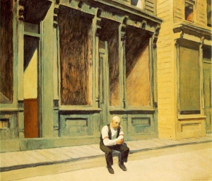 Edward Hopper&#039;s &#039;Sunday,&#039; 1926.