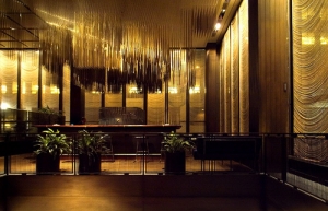The Four Seasons restaurant was designed by Mies van der Rohe and Philip Johnson.