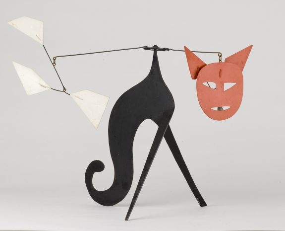 Alexander Calder&#039;s &#039;Chat-mobile (Cat Mobile),&#039; 1966.