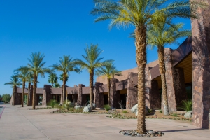 The Palm Springs Convention Center, where the Palm Springs Fine Art Fair is held.