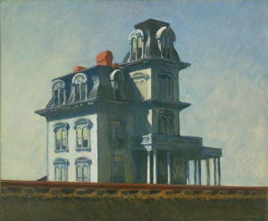 Edward Hopper&#039;s &#039;House by the Railroad,&#039; 1925.