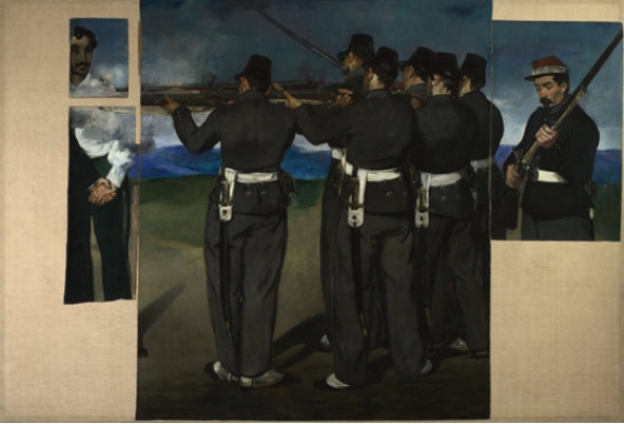 Edouard Manet&#039;s &#039;The Execution of Maximilian.&#039; 