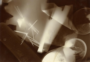 A photogram by Laszlo Moholy-Nagy from 1923.