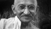 Gandhi by Henri Cartier-Bresson.