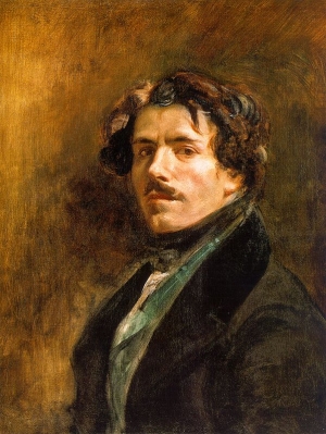 Eugène Delacroix’s &#039;Self-Portrait,&#039; 1837.