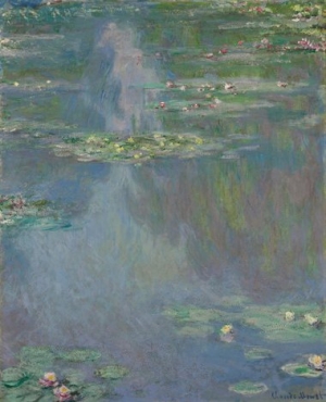 Claude Monet&#039;s &#039;Water Lilies,&#039; 1907.