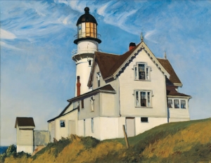 Edward Hopper, Captain Upton’s House, 1927. Oil on canvas, 28 x 36 in. (71.1 x 91.4 cm). Private Collection.
