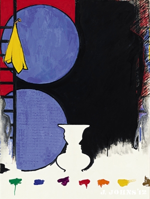 Jasper Johns &#039;Untitled,&#039; 2012.