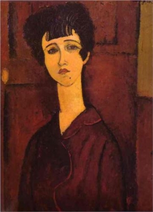Amedeo Modigliani&#039;s &#039;Portrait of a Girl (Victoria),&#039; 1917.