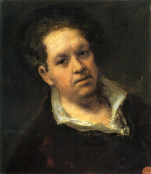 A self-portrait by Goya.