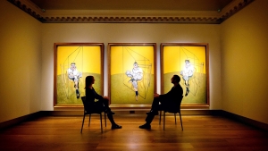Francis Bacon&#039;s triptych of Lucian Freud.
