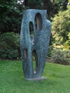 Barbara Hepworth 'Rock Form (Porthcurno),' Royal Botanic Garden, Edinburgh.