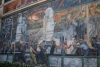 A portion of Diego Rivera's 'Detroit Industry' murals.
