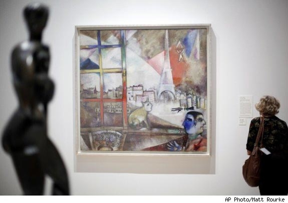 Philly Exhibit Looks at Chagall&#039;s Life in Paris