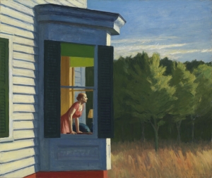 Edward Hopper&#039;s &#039;Cape Cod Morning,&#039; 1950.