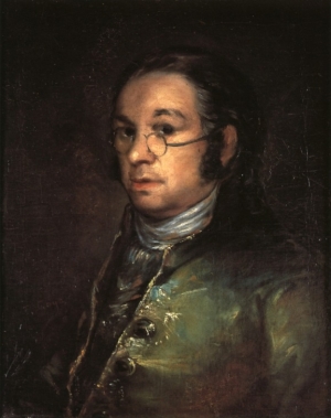 Musee Goya Castres&#039; &#039;Self-Portrait with Spectacles.&#039;