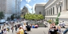 A rendering of the Met's new David H. Koch plaza as envisioned by Olin.