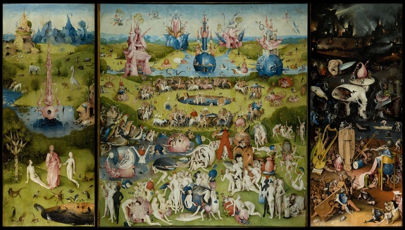 Hieronymous Bosch's 'The Garden of Earthly Delights.'