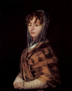 A portrait by Francisco de Goya.