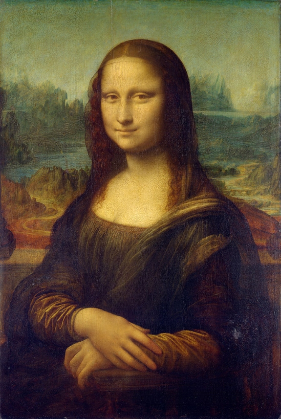 The original Mona Lisa.