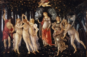 Sandro Botticelli&#039;s &#039;Primavera,&#039; circa 1482.