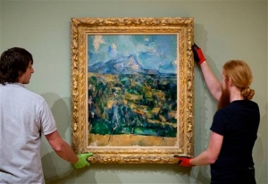 Paul Cezanne&#039;s &#039;Mont Sainte-Victoire,&#039; circa 1904-06.