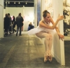Balletic performance at the Armory Show