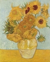 Vincent van Gogh's sunflowers from 1888. 