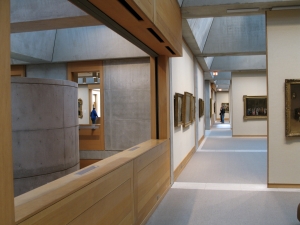 The Yale Center for British Art, designed by Louis Kahn.
