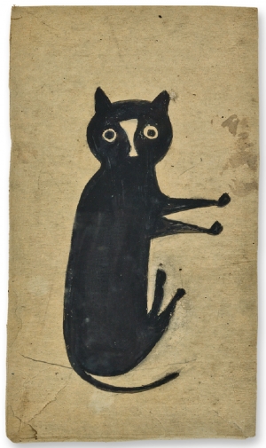 Bill Traylor, &quot;Black Cat.&quot;