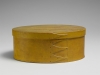 Oval Box, American, 1800–1900. Maple, pine, 4–11/16 x 11–5/16 x 8–15/16 inches. The Metropolitan Museum of Art, Friends of the American Wing Fund, 1966 (66.10.36a, b) Image: © The Metropolitan Museum of Art, New York.