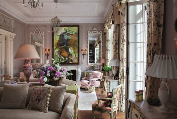 An interior by Nicky Haslam from &quot;A Designer&#039;s Life: An Archive of Inspired Design and Décor,&quot; Rizzoli, 2015.