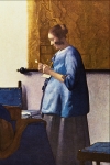 Johannes Vermeer's 'Woman Reading a Letter.'