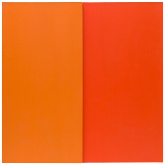 Ellsworth Kelly&#039;s &#039;Orange Red Relief,&#039; 1959.