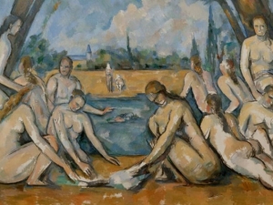 Paul Cézanne&#039;s &#039;The Large Bathers,&quot; (detail) 1906. Oil on canvas. 